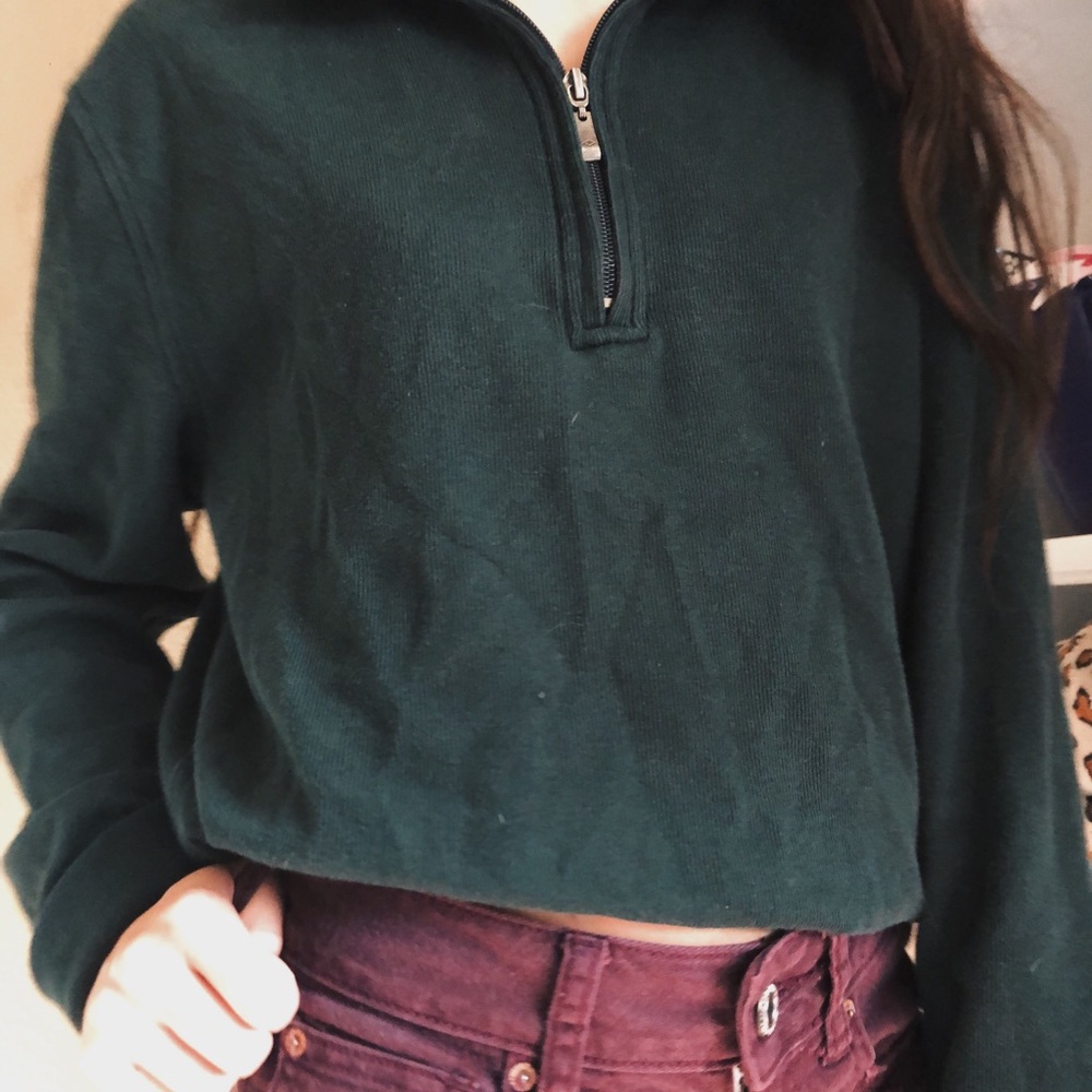 Pullover quarter zip